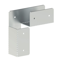 Spojka na hranol 80 x 80 mm, pozinkovaná oceľ Spojka na hranol 80 x 80 mm, pozinkovaná oceľ